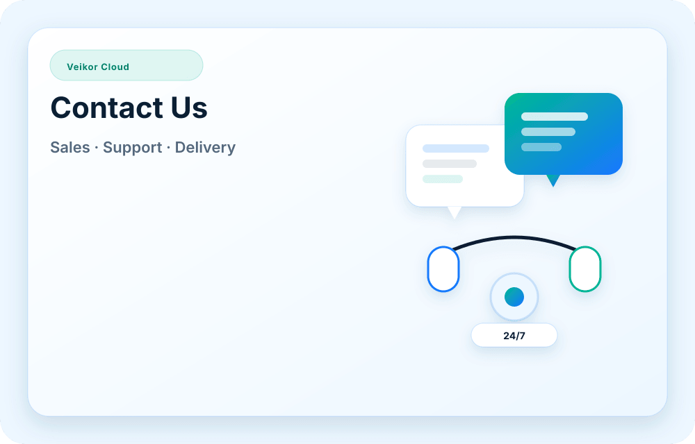 Veikor Cloud service visual